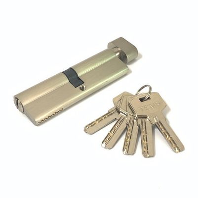 Fermeture à cylindre de 100 mm à une face Porte en laiton Euro Lock personnalisé