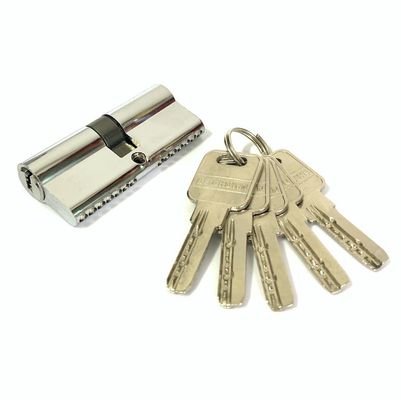 Double serrure à cylindre de toilette ouverte 70mm, serrure à cylindre sécurisée adaptée aux besoins du client