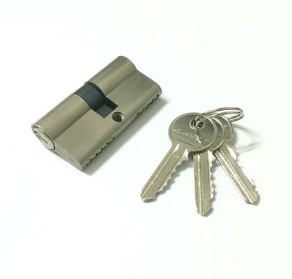 Cylindre de serrure en alliage de zinc à double ouverture, cylindre à profil européen de 60 mm