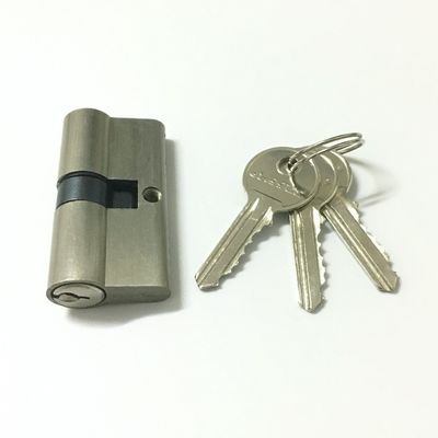 Cylindre de serrure en alliage de zinc à double ouverture, cylindre à profil européen de 60 mm