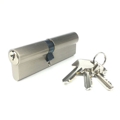 Taille personnalisée Euro Cylinder Lock 100mm Double Cylinder Lock Matériau en laiton