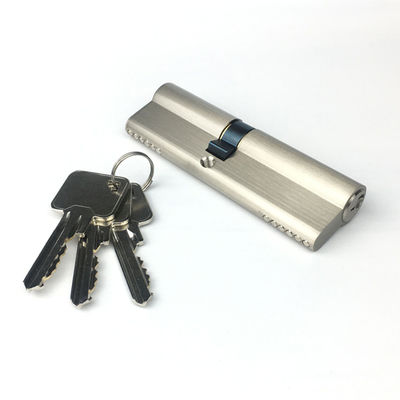 Taille personnalisée Euro Cylinder Lock 100mm Double Cylinder Lock Matériau en laiton