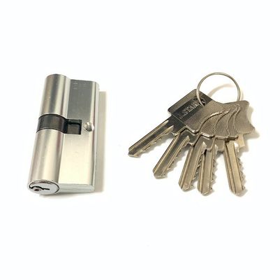 Fermeture à double cylindre en aluminium ouvert 70 mm Cylindre de porte
