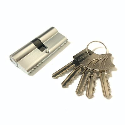 Fermeture à double cylindre en aluminium ouvert 70 mm Cylindre de porte