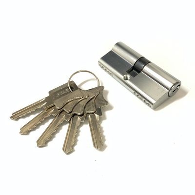 Fermeture à double cylindre en aluminium ouvert 70 mm Cylindre de porte