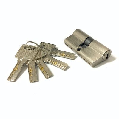 Cylindre en laiton d'aluminium de taille personnalisée de 60 mm Fermeture à baril de porte avec clés