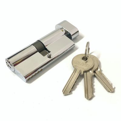 Cylindre en aluminium en laiton ouvert unique taille personnalisée porte de verrouillage baril 70 mm