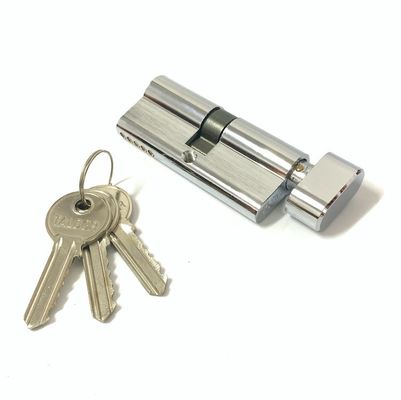 Cylindre en aluminium en laiton ouvert unique taille personnalisée porte de verrouillage baril 70 mm