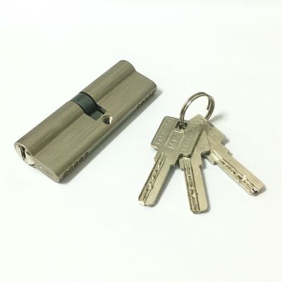Fermeture de porte à cylindre en aluminium à double ouverture de 90 mm
