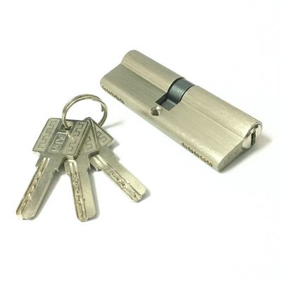 Fermeture de porte à cylindre en aluminium à double ouverture de 90 mm