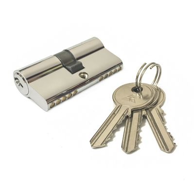 Remplacement adapté aux besoins du client de cylindre de serrure d'alliage de zinc de cylindre de serrure de 60mm
