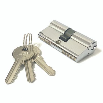 Remplacement adapté aux besoins du client de cylindre de serrure d'alliage de zinc de cylindre de serrure de 60mm