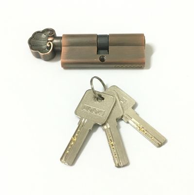 SN CP GP SB AB MAB AC Euro Profil Cylindre unique en alliage de zinc Remplacement de serrure de porte avec noyau en laiton