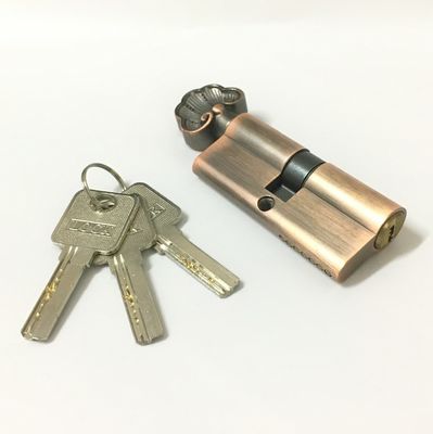 SN CP GP SB AB MAB AC Euro Profil Cylindre unique en alliage de zinc Remplacement de serrure de porte avec noyau en laiton