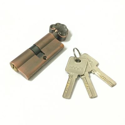 SN CP GP SB AB MAB AC Euro Profil Cylindre unique en alliage de zinc Remplacement de serrure de porte avec noyau en laiton
