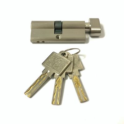 Barillet de serrure fait sur commande de taille faite sur commande de cylindre en laiton de zinc ouvert simple 70mm