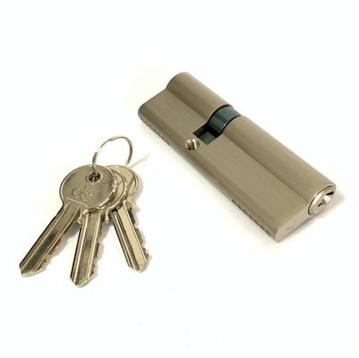 Fermeture à double cylindre Euro 90 mm Fermeture à porte à cylindre personnalisée