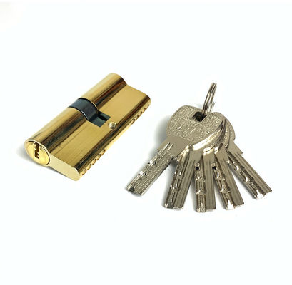 Remplacement du cylindre de verrouillage de porte en fer à porte ouverte double cylindre de verrouillage de porte ouverte 70 mm