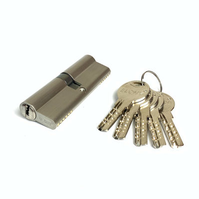 Cylindre en cuivre zinc à double ouverture Euro Profil 90 mm Cylindre verrouillé