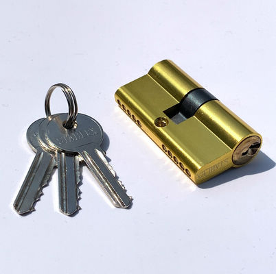 Cylindre de verrouillage de porte en aluminium de 60 mm à double ouverture