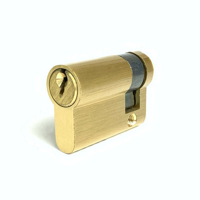 Taille personnalisée Fermeture de porte à demi-cylindre 40 mm 45 mm 50 mm 55 mm 60 mm demi-cylindre euro