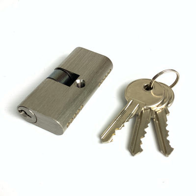 54mm 60mm  Small Oval Brass Cylinder Lock