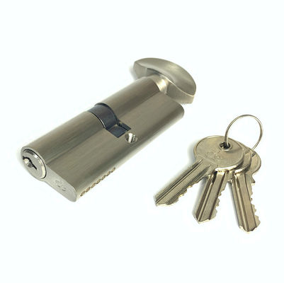Cylindre à clé à clé à cylindre ouvert unique 80 mm Cylindre de porte personnalisé
