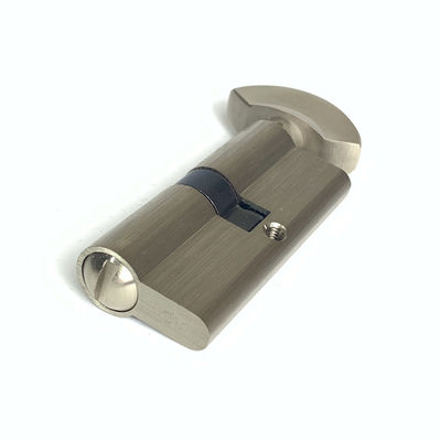 Cylindre de serrure de porte de salle de bains en laiton, cylindre de WC de 70mm, finition SN CP SB AB MAB AC