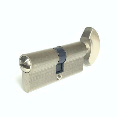 Cylindre de serrure de porte de salle de bains en laiton, cylindre de WC de 70mm, finition SN CP SB AB MAB AC