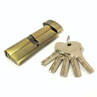 90mm  Single open Brass Cylinder Lock