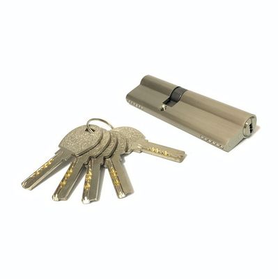 Fermetures à cylindres à double face de taille personnalisée en laiton 100 mm