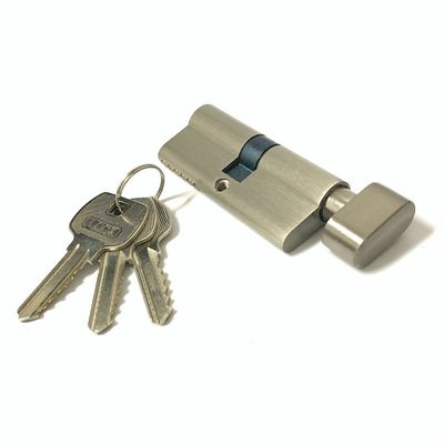 Fermeture de cylindre en laiton de 70 mm Cylindre à tour de pouce unique sur mesure