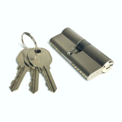 couleurs de cylindre latéral adaptées aux besoins du client par serrure de cylindre de zinc de 70mm doubles diverses disponibles