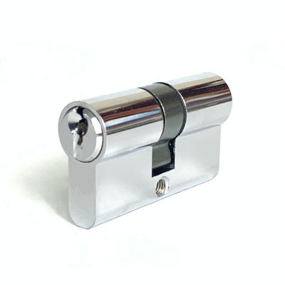 54 mm porte-clés cylindrique en laiton serrures à double cylindre Taille personnalisée