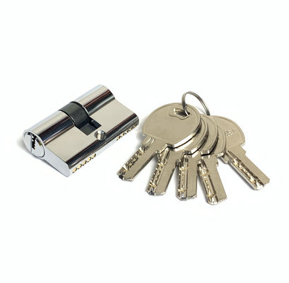 Fermeture à cylindres en laiton personnalisé Fermeture à cylindres à porte ouverte double 50 mm