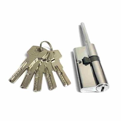 Cylindres de verrouillage de porte de 60 mm 65 mm 70 mm Marché russe Cylindre en zinc