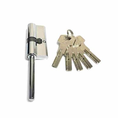 Cylindres de verrouillage de porte de 60 mm 65 mm 70 mm Marché russe Cylindre en zinc